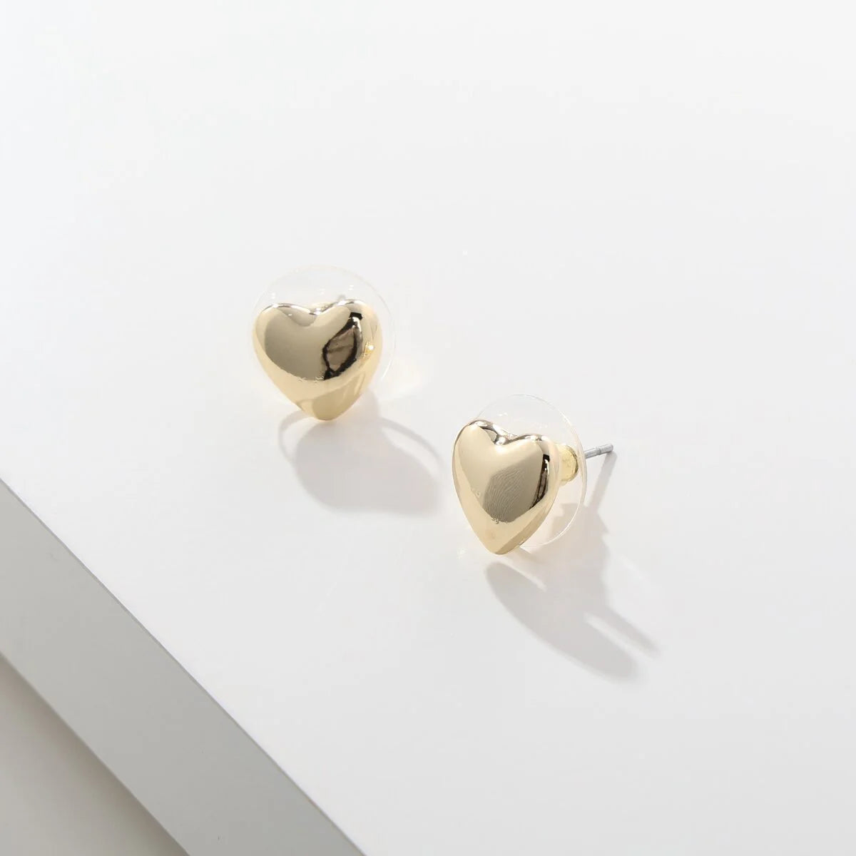 Mon Amour Heart Earrings — Gold - Public Mercantile