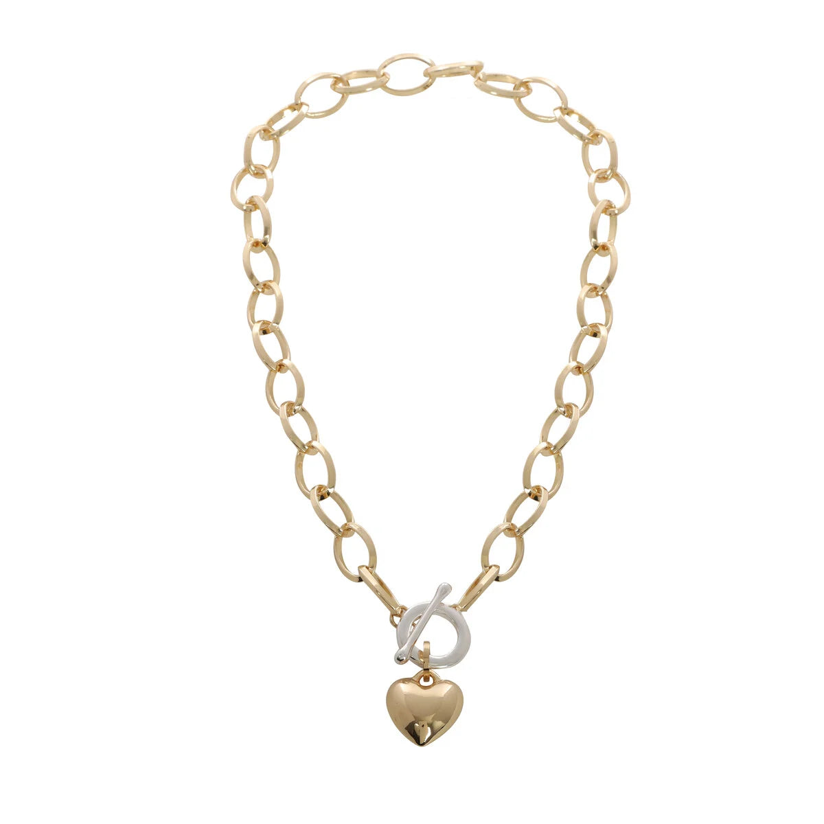 Mon Amour Heart Necklace — Gold - Public Mercantile