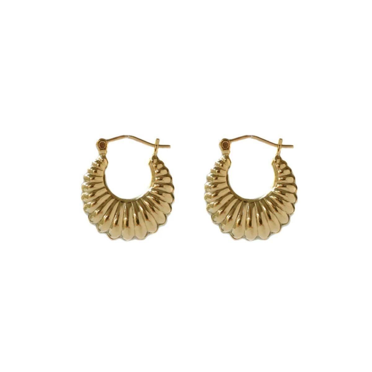 Naomi Gold Earrings — Lisbeth