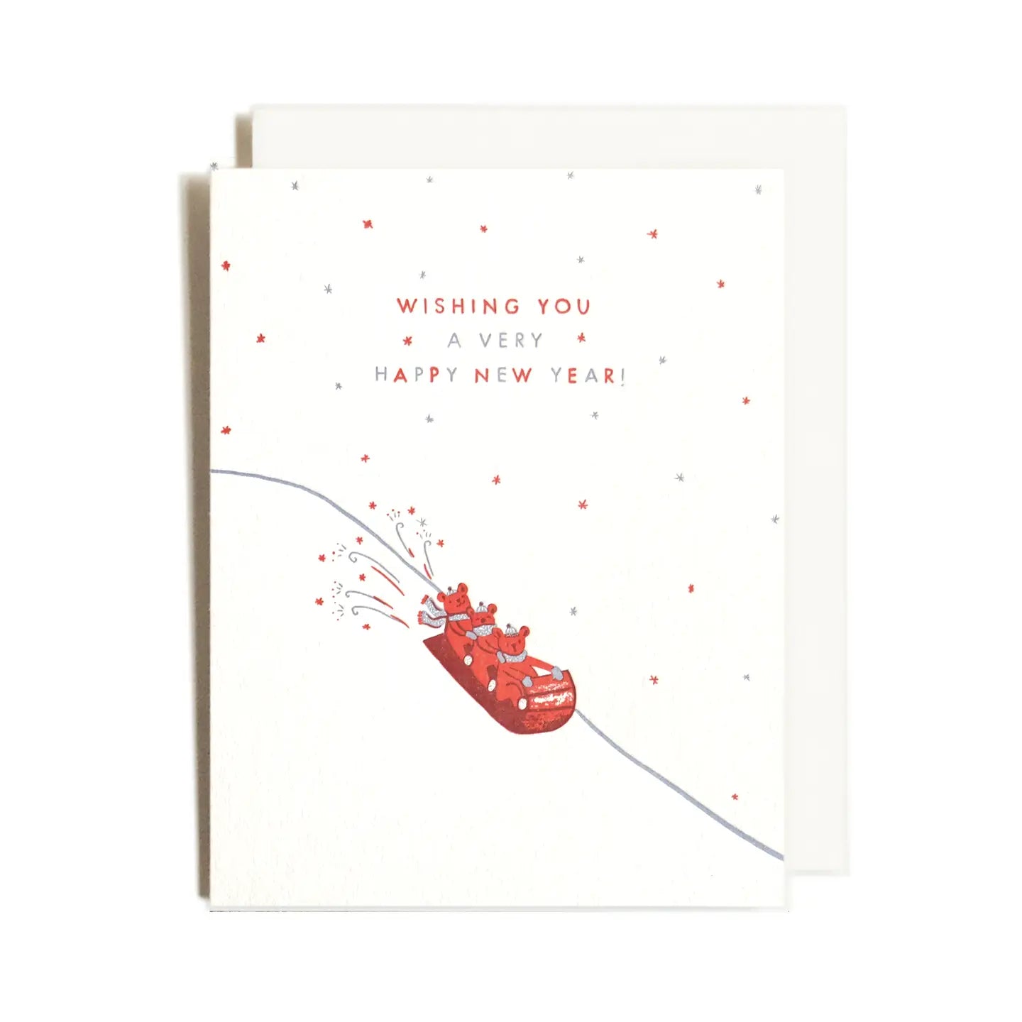 Carte typographique d'anniversaire Champignons
