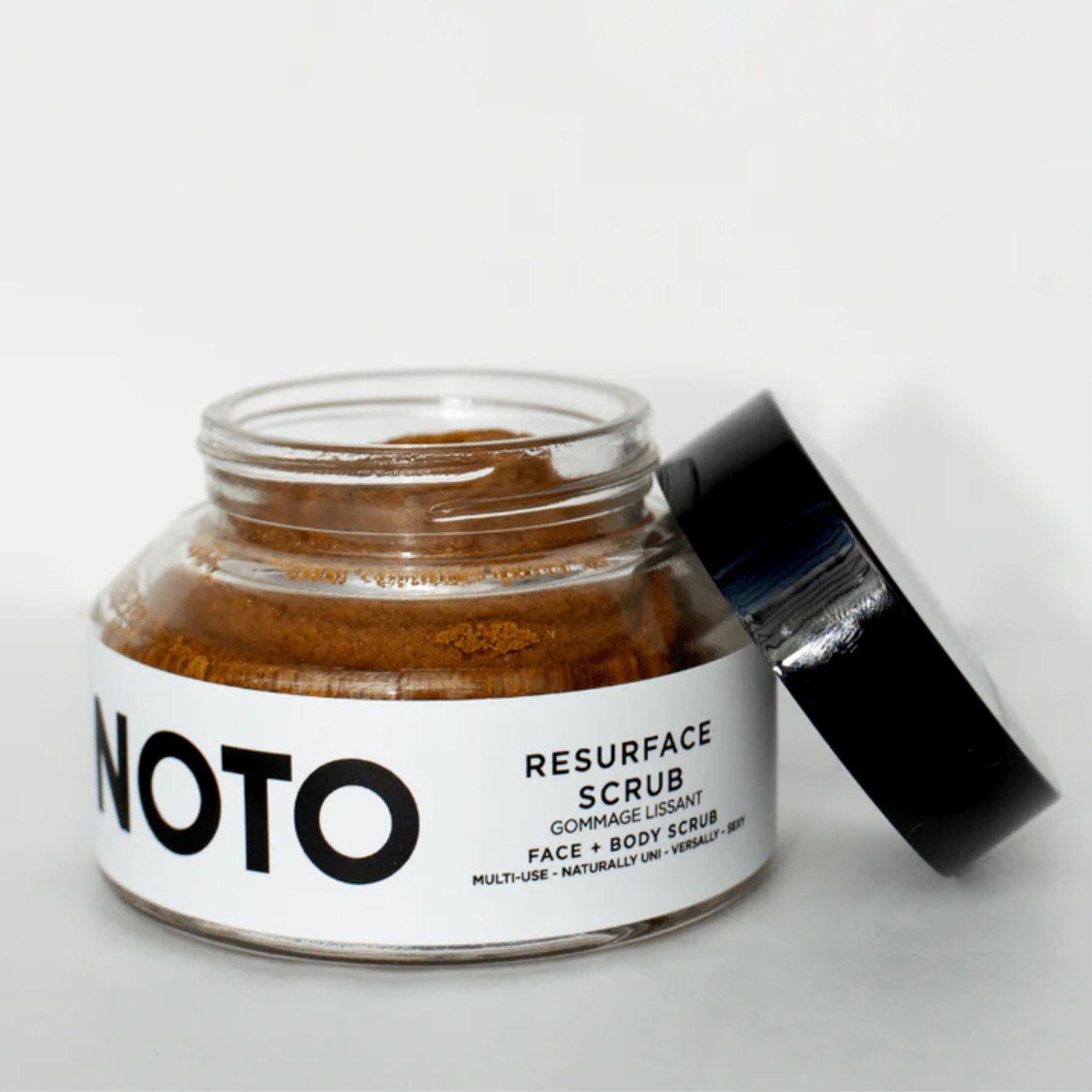 Gommage resurfaçant biologique NOTO — 3,4 oz