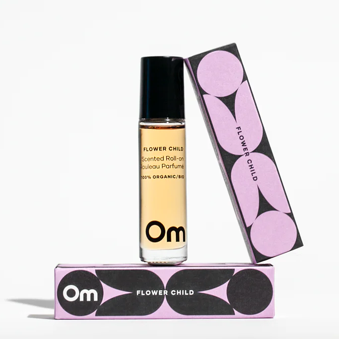 Om Organics Flower Child Scented Roll On - Public Mercantile