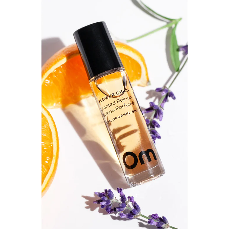Om Organics Flower Child Scented Roll On - Public Mercantile
