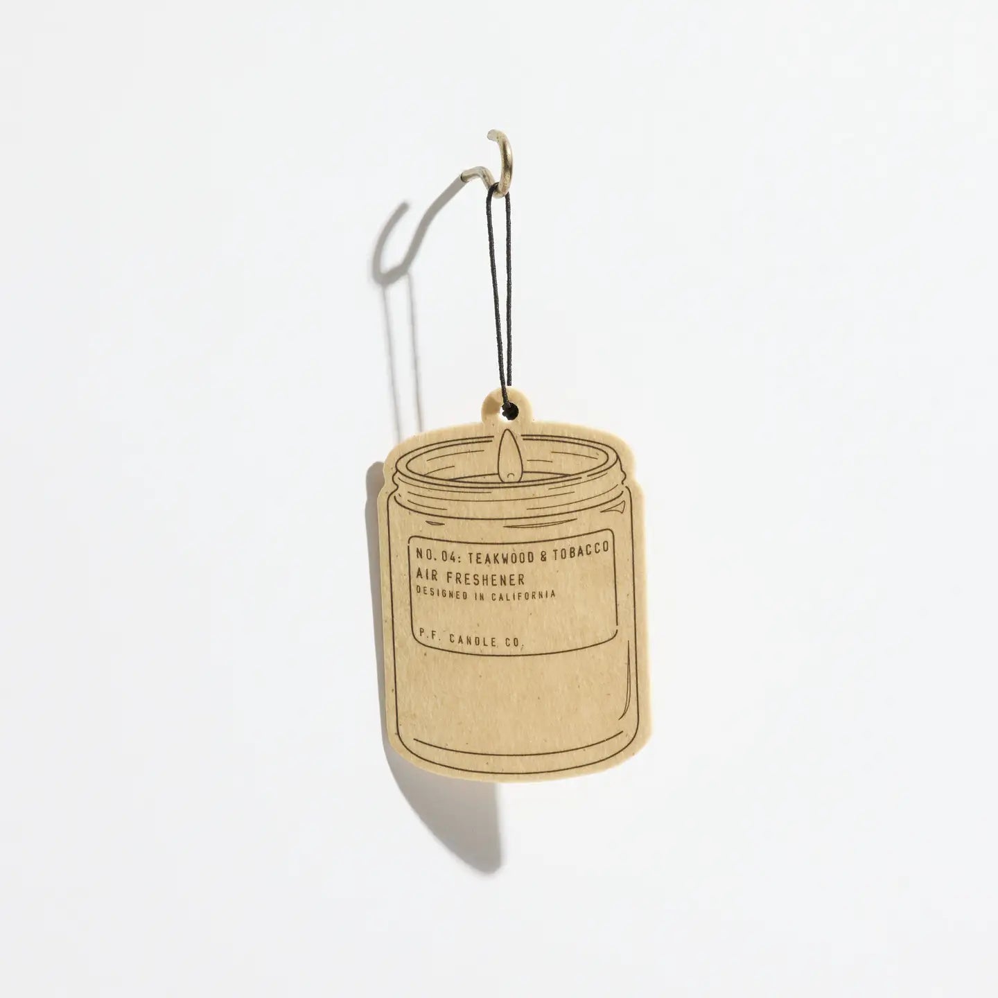 Teakwood & Tobacco Air Freshener — P.F. Candle - Public Mercantile