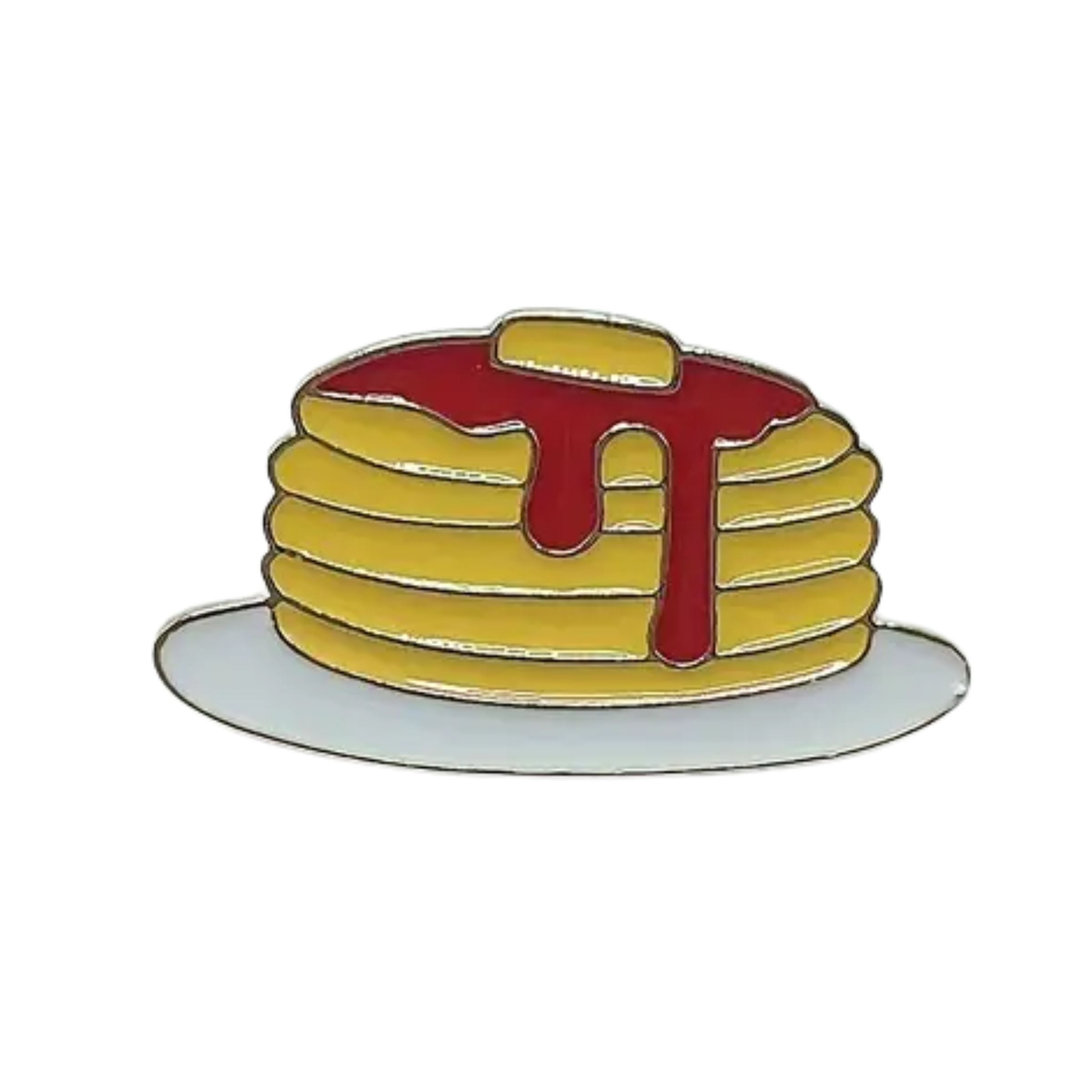 Pancakes Enamel Pin