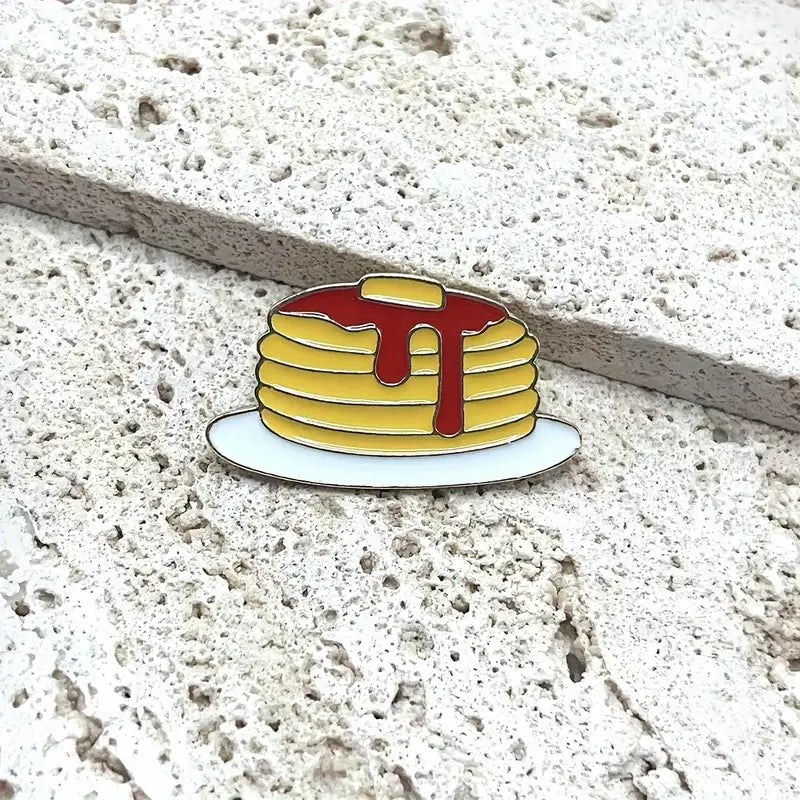 Pancakes Enamel Pin