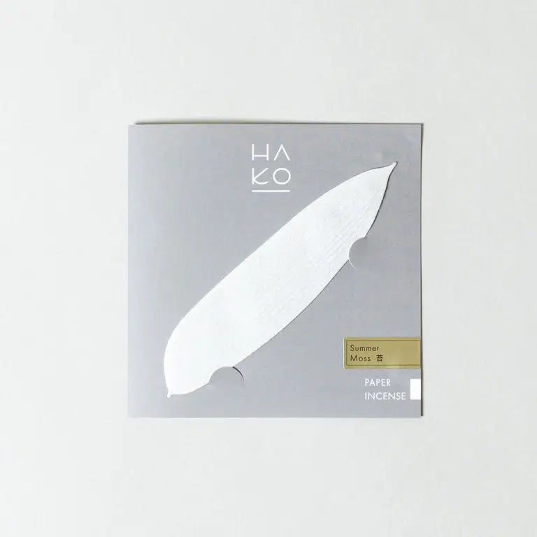 Feuilles d'encens en papier HA KO — Mousse d'été blanche