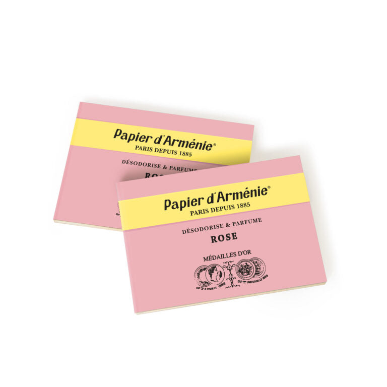 Papier D'Armenie Incense Paper - Rose - Public Mercantile