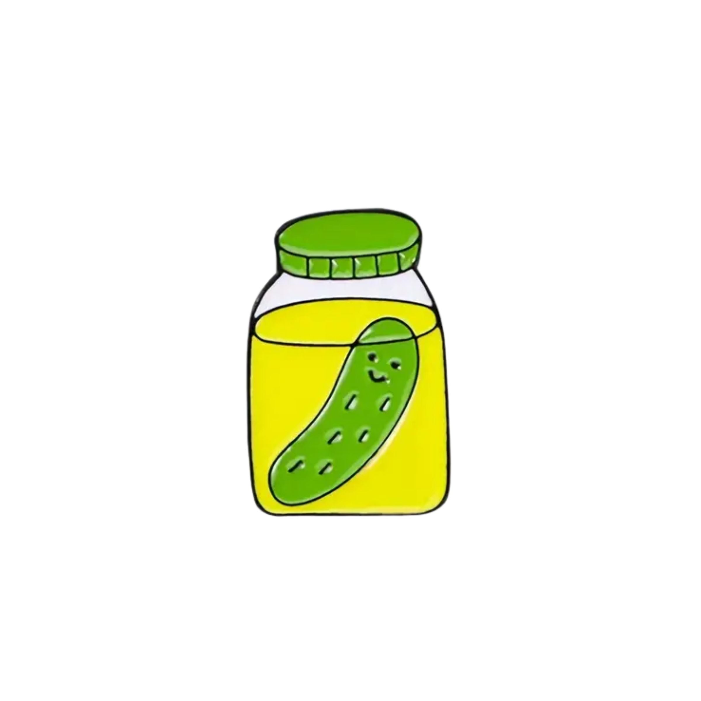 Pickle Jar Enamel Pin