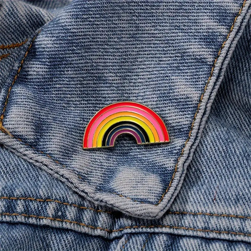 Rainbow Enamel Pin
