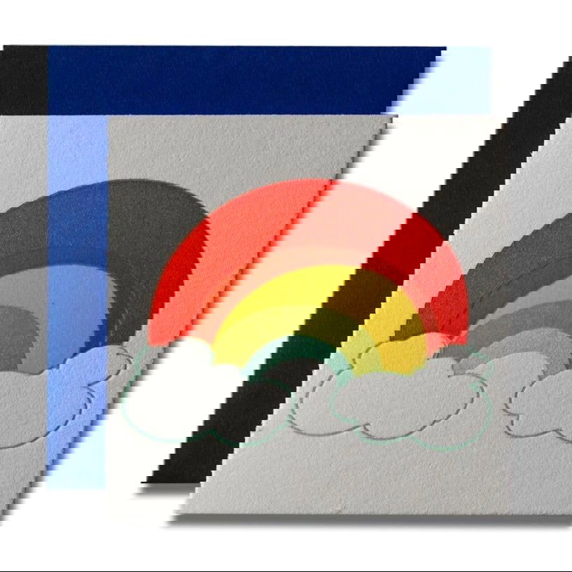 Rainbow Tiny Card - Public Mercantile