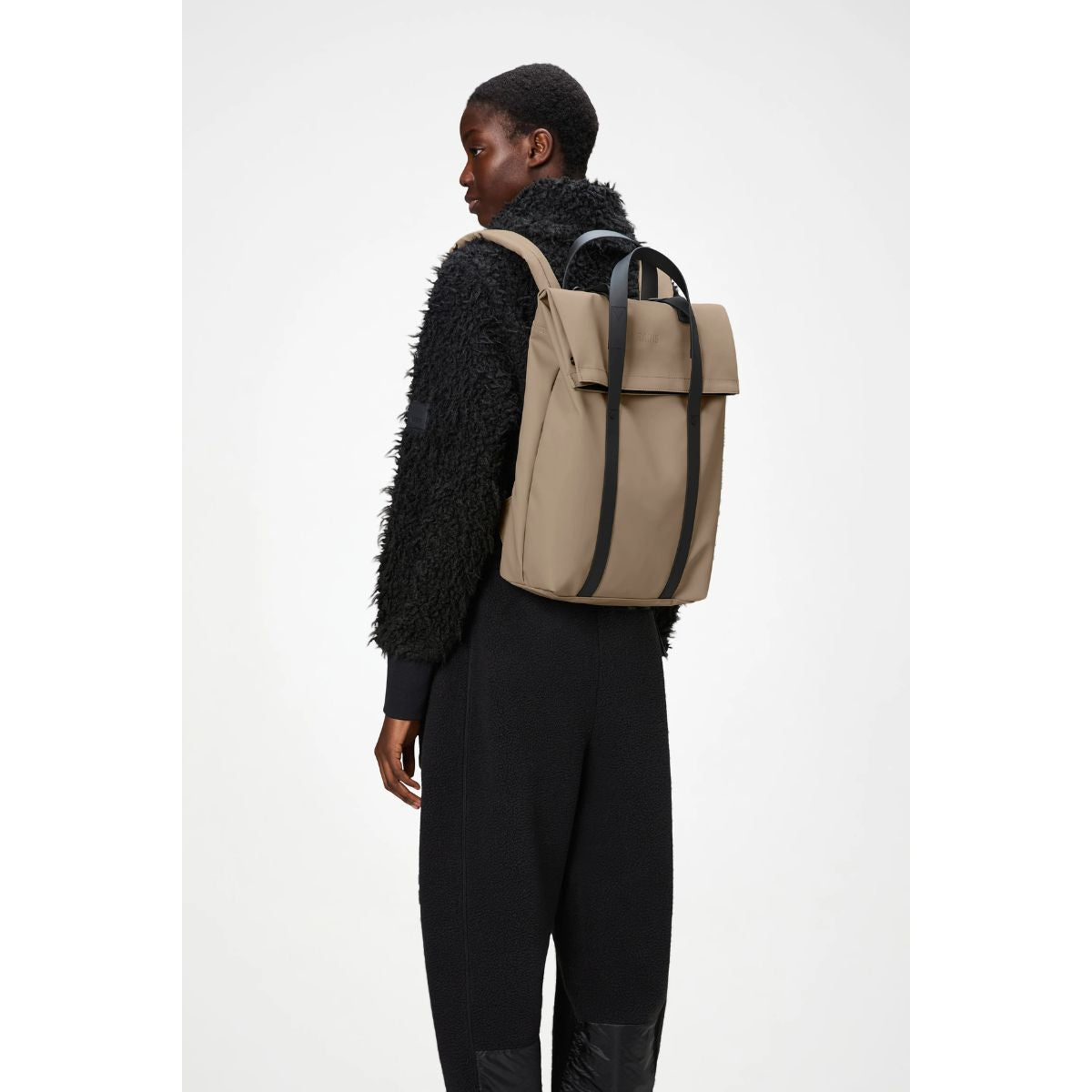 Rains 2 Way Tote Backpack — Beige - Public Mercantile