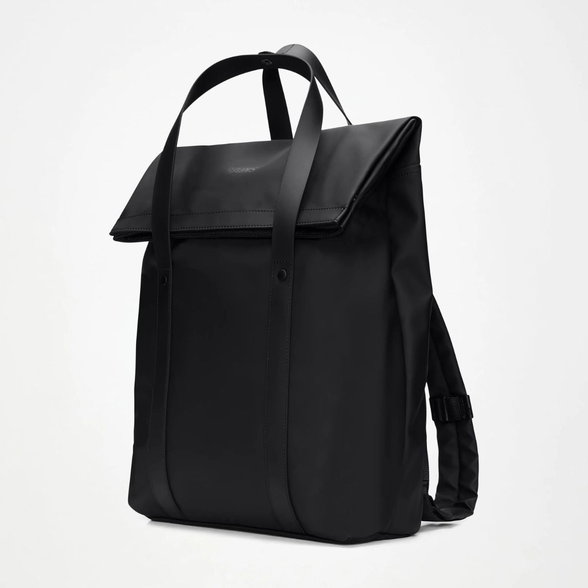 Rains 2 Way Tote Backpack — Black - Public Mercantile