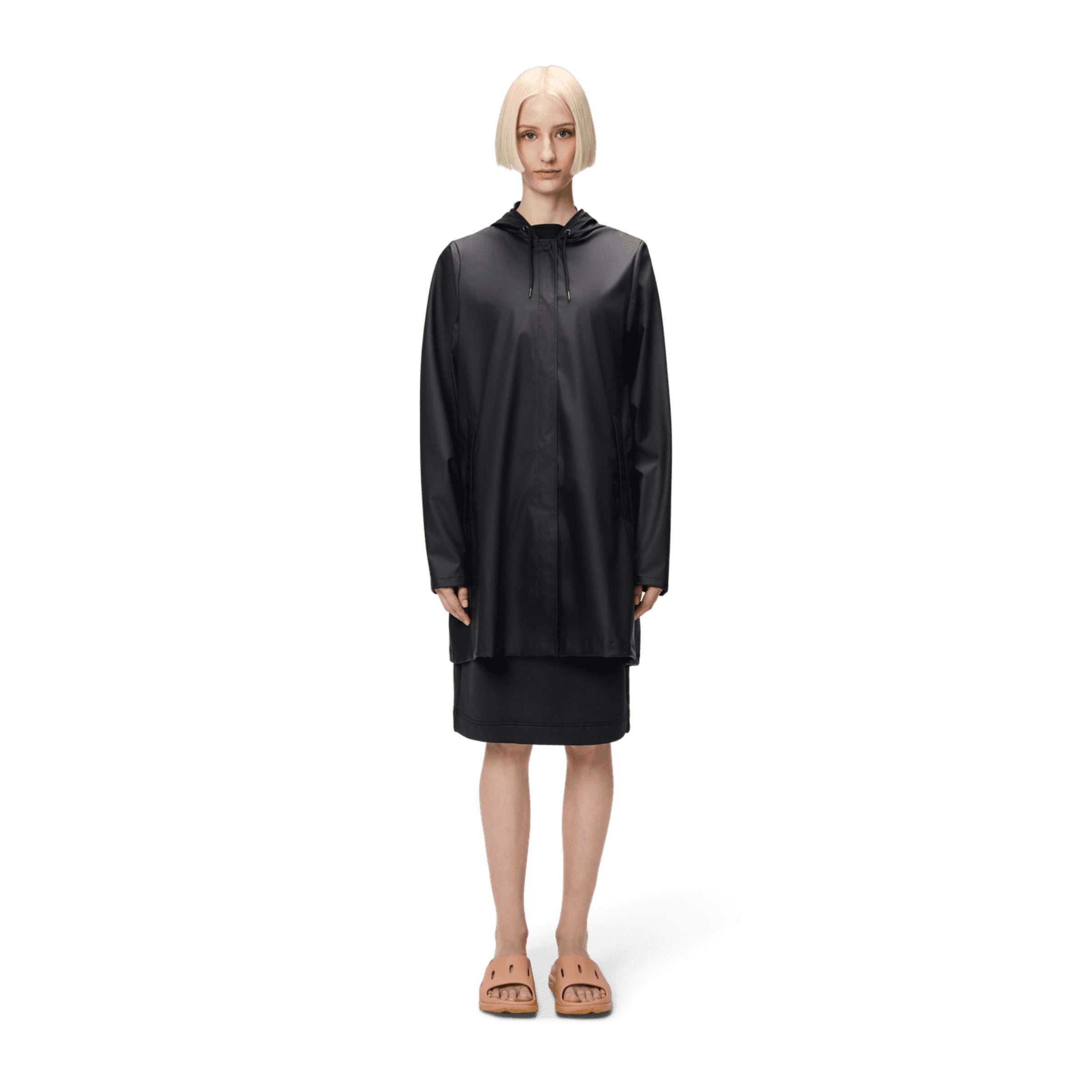 Veste Rains A-Line W W3 — Noir