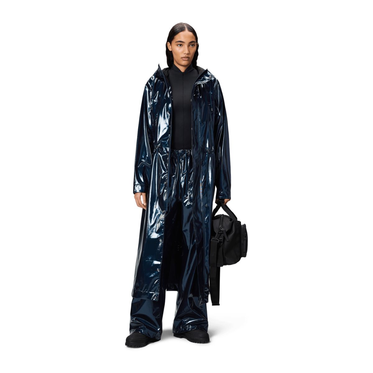 Veste Rains A-Line W W3 — Noir