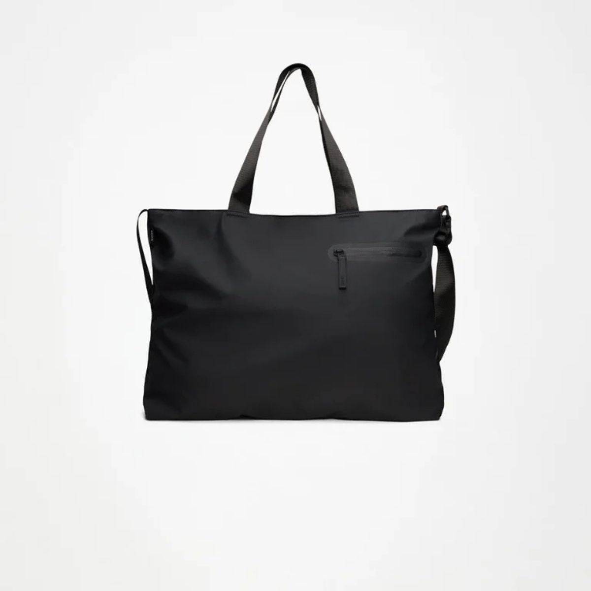 Rains Dash Messenger Tote Bag — Black - Public Mercantile