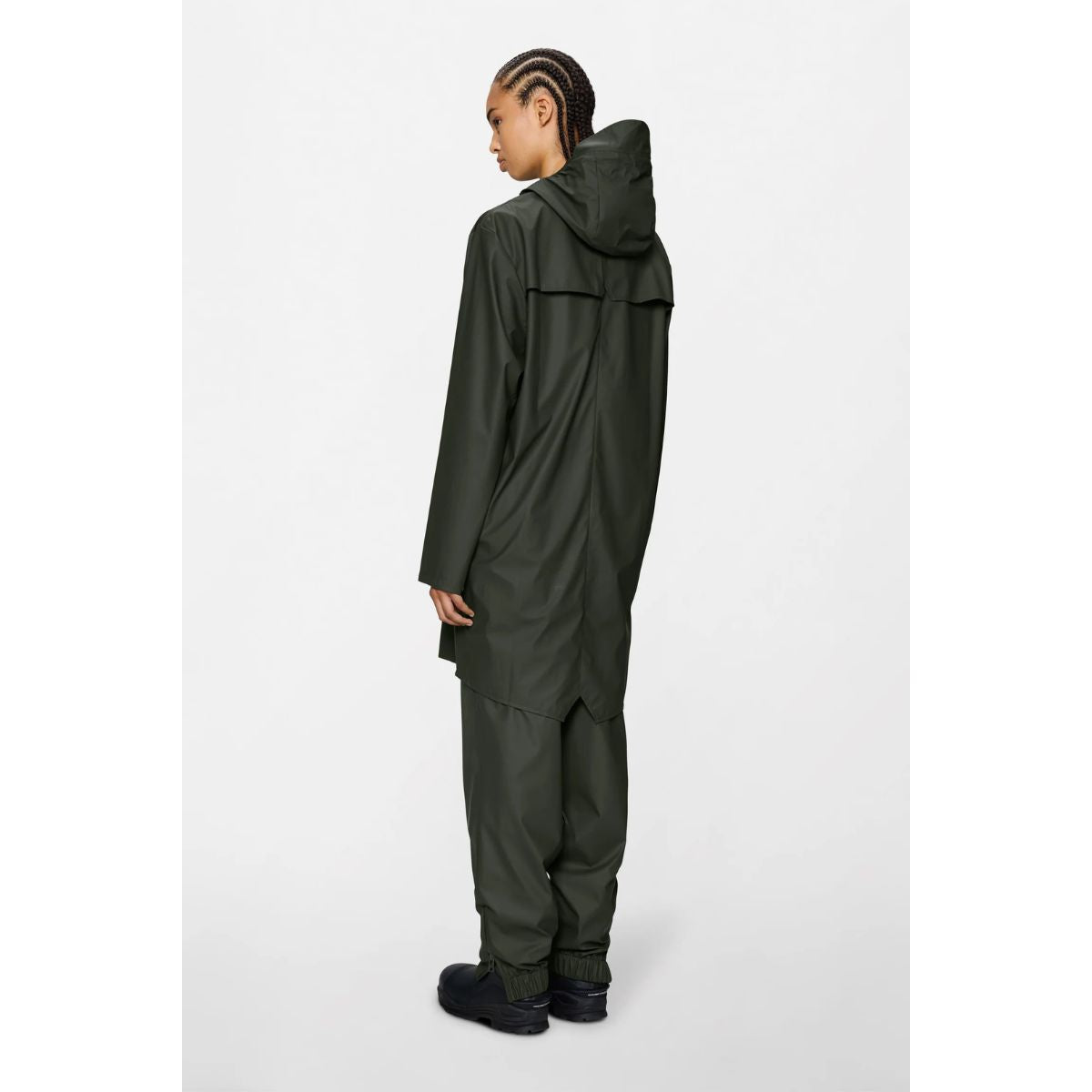 Rains Long Jacket W3 — Green - Public Mercantile