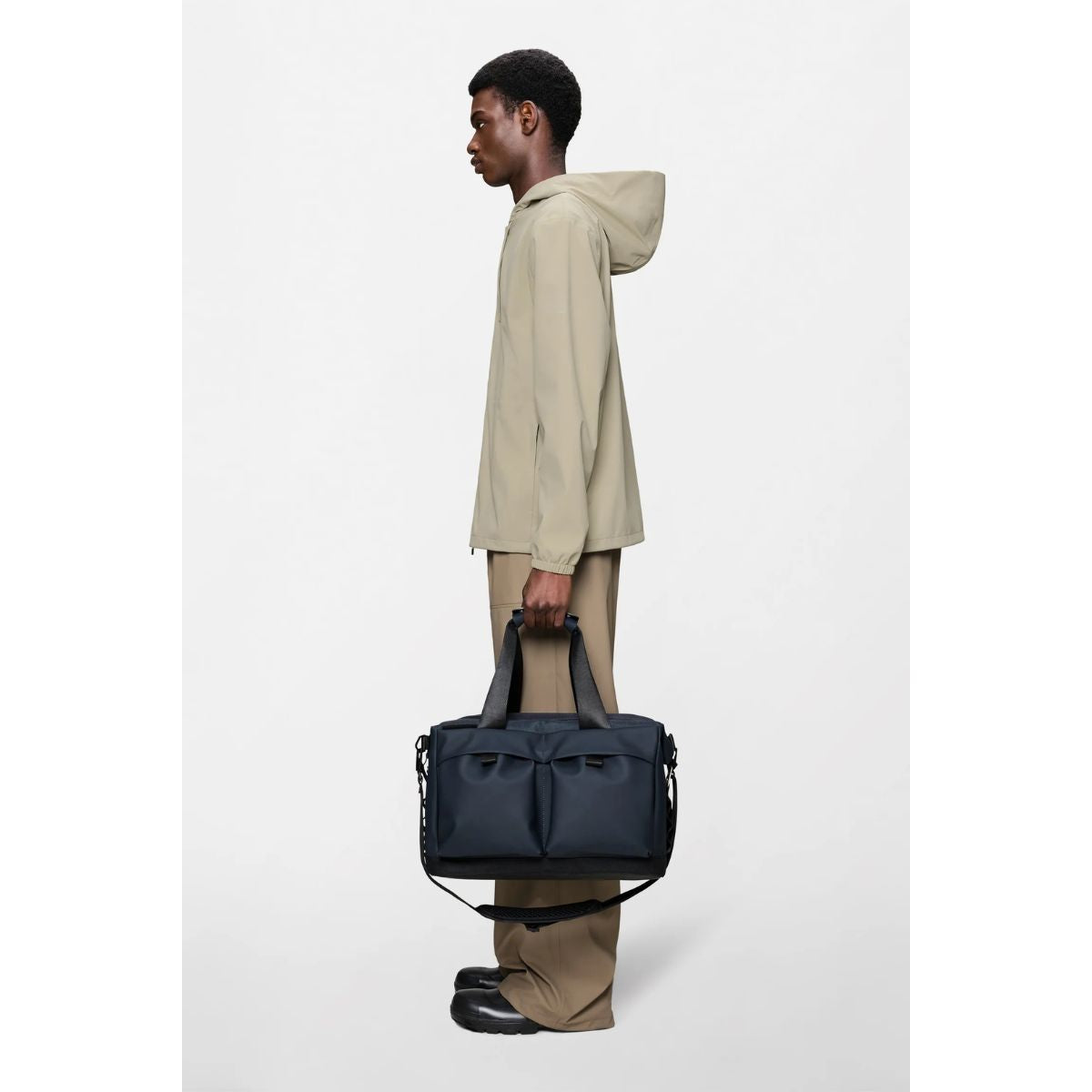 Rains Otaru Weekend Bag Small — Navy - Public Mercantile