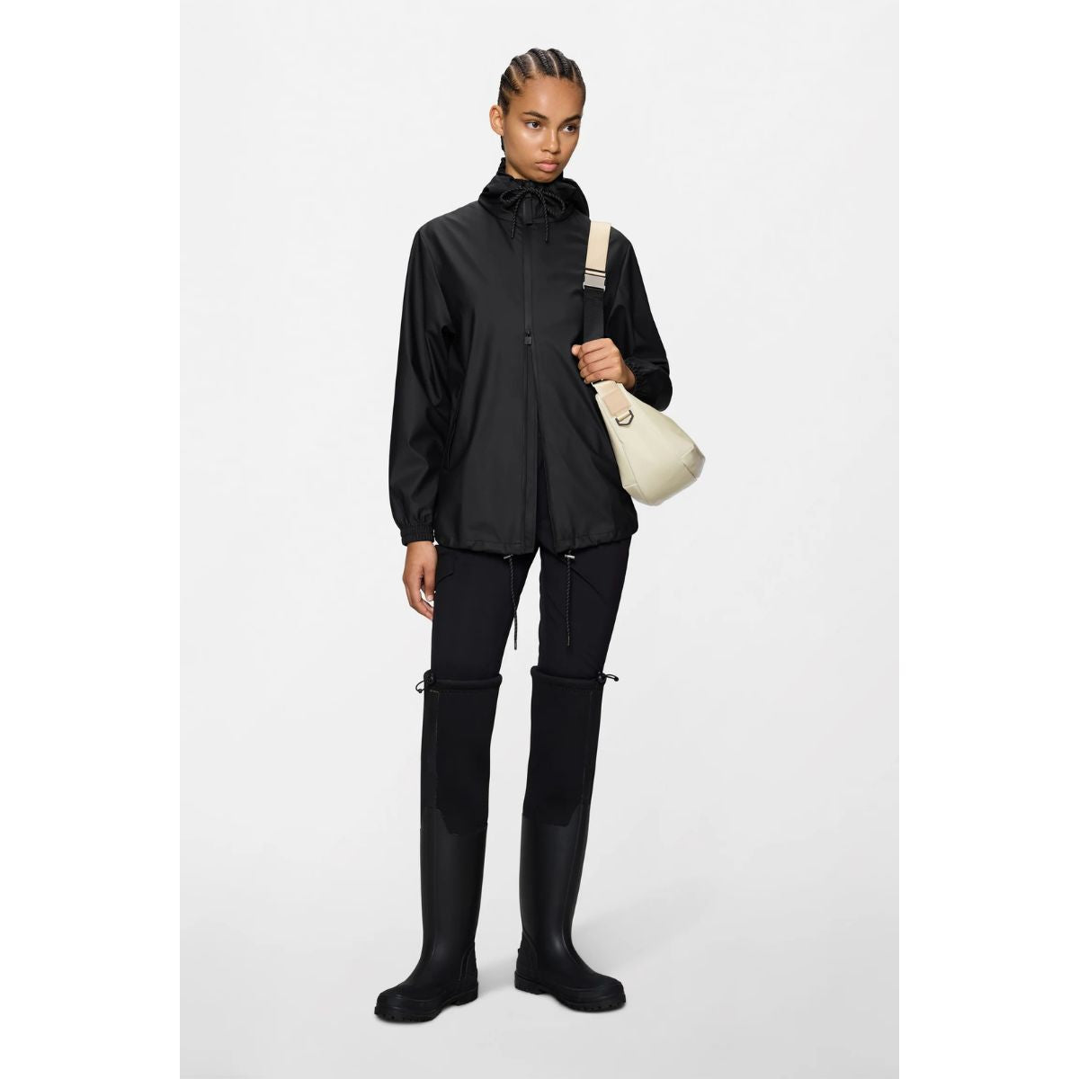 Rains Storm Breaker Jacket — Black - Public Mercantile