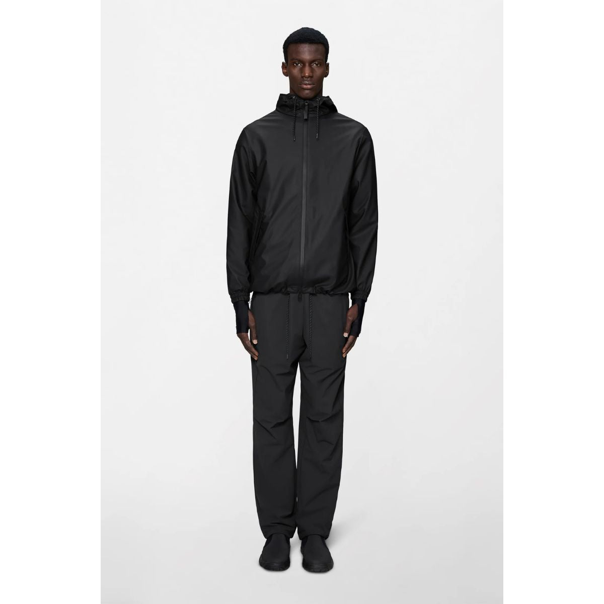 Rains Storm Breaker Jacket — Black - Public Mercantile