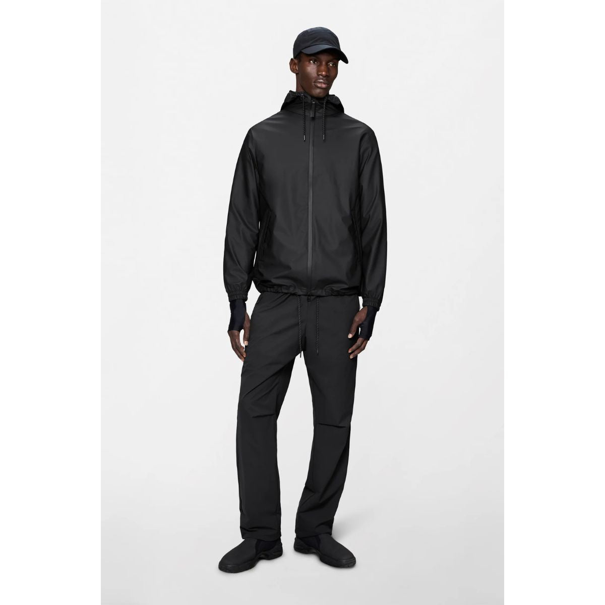 Rains Storm Breaker Jacket — Black - Public Mercantile