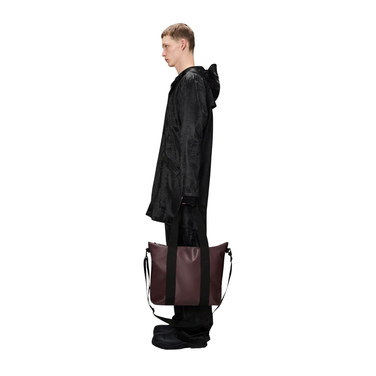 Mini sac fourre-tout Rains W3 — Noir