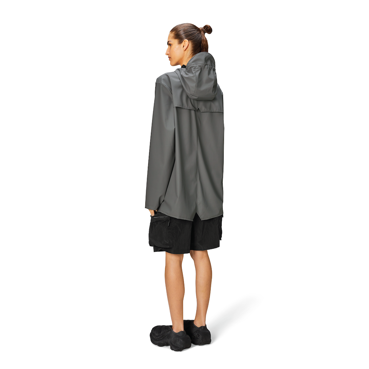 Rains W3 Rain Jacket — Grey - Public Mercantile