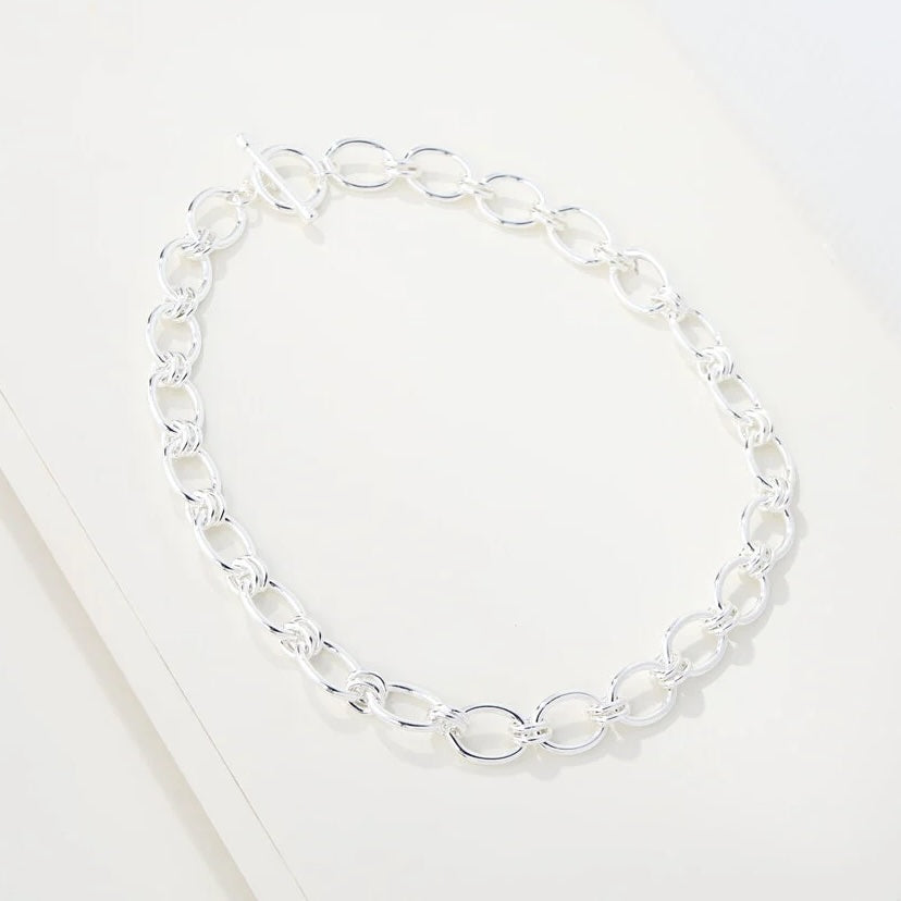 Riley Necklace — Silver - Public Mercantile