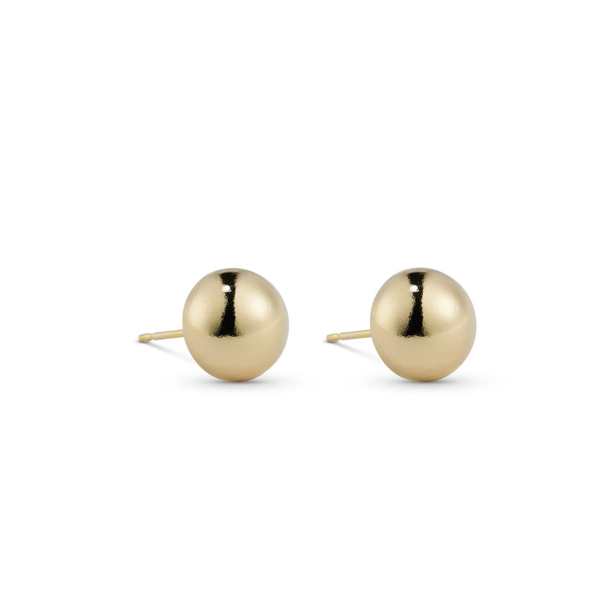 Roan Gold Stud Earrings — Lisbeth