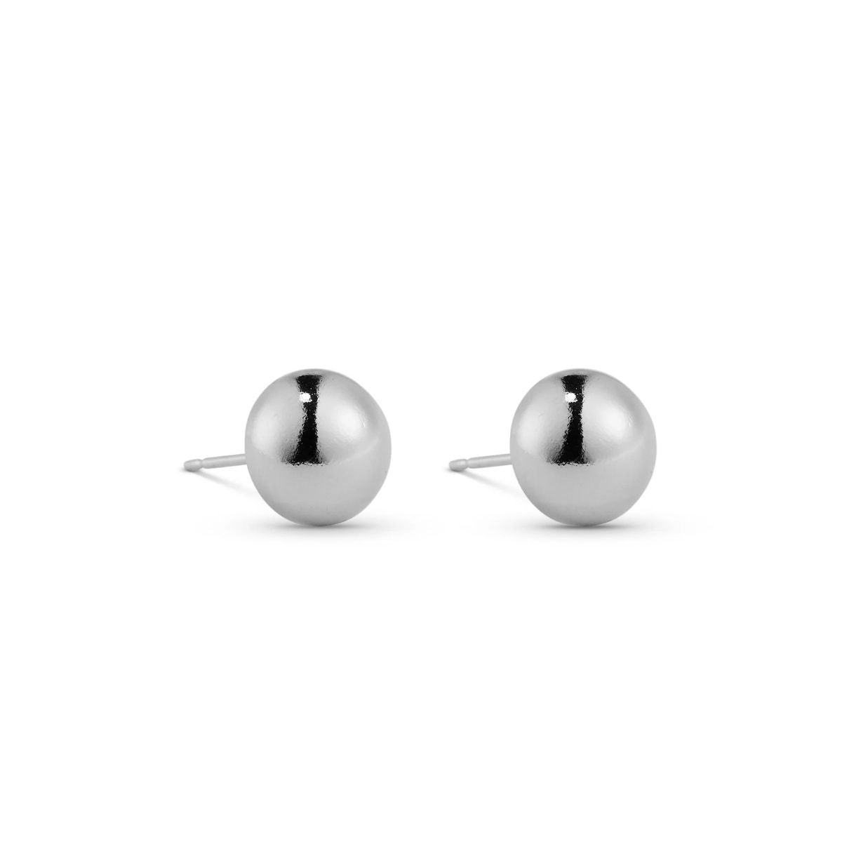 Roan Silver Stud Earrings — Lisbeth