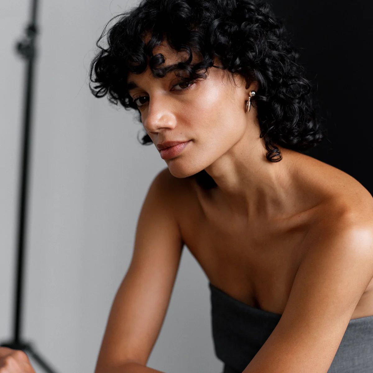 Roan Silver Stud Earrings — Lisbeth