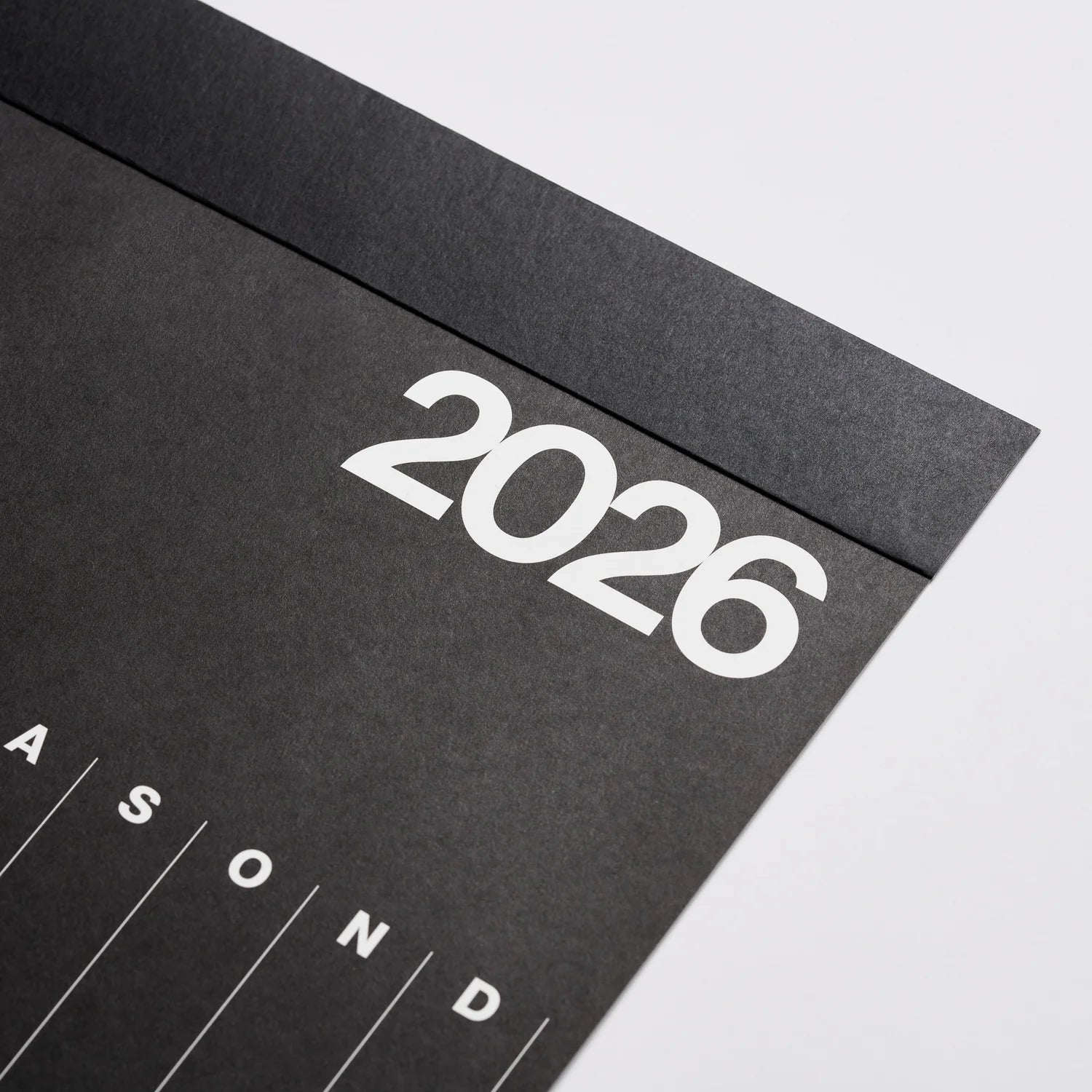 Stendig V 2026 Calendar — Black