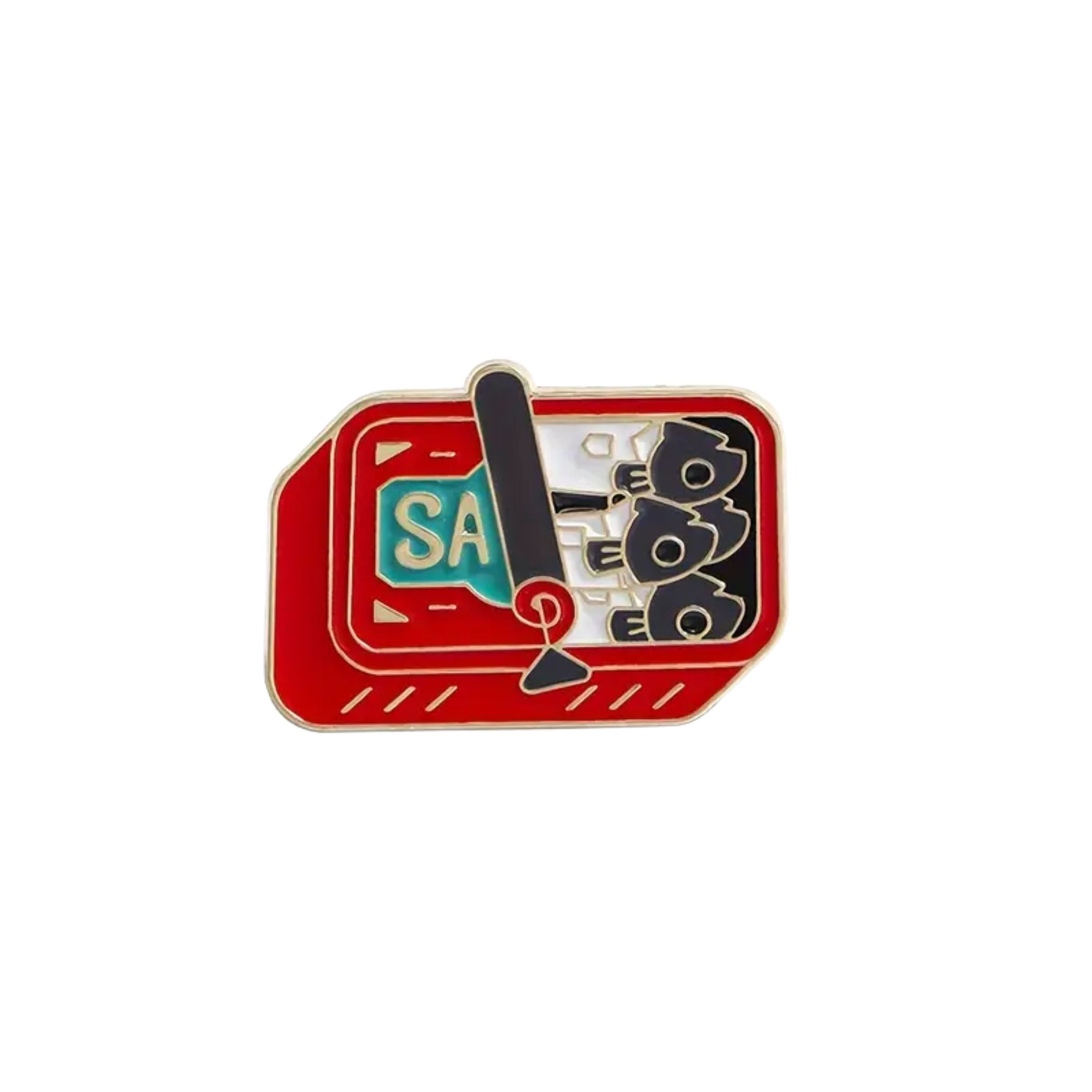 Sardine Can Enamel Pin