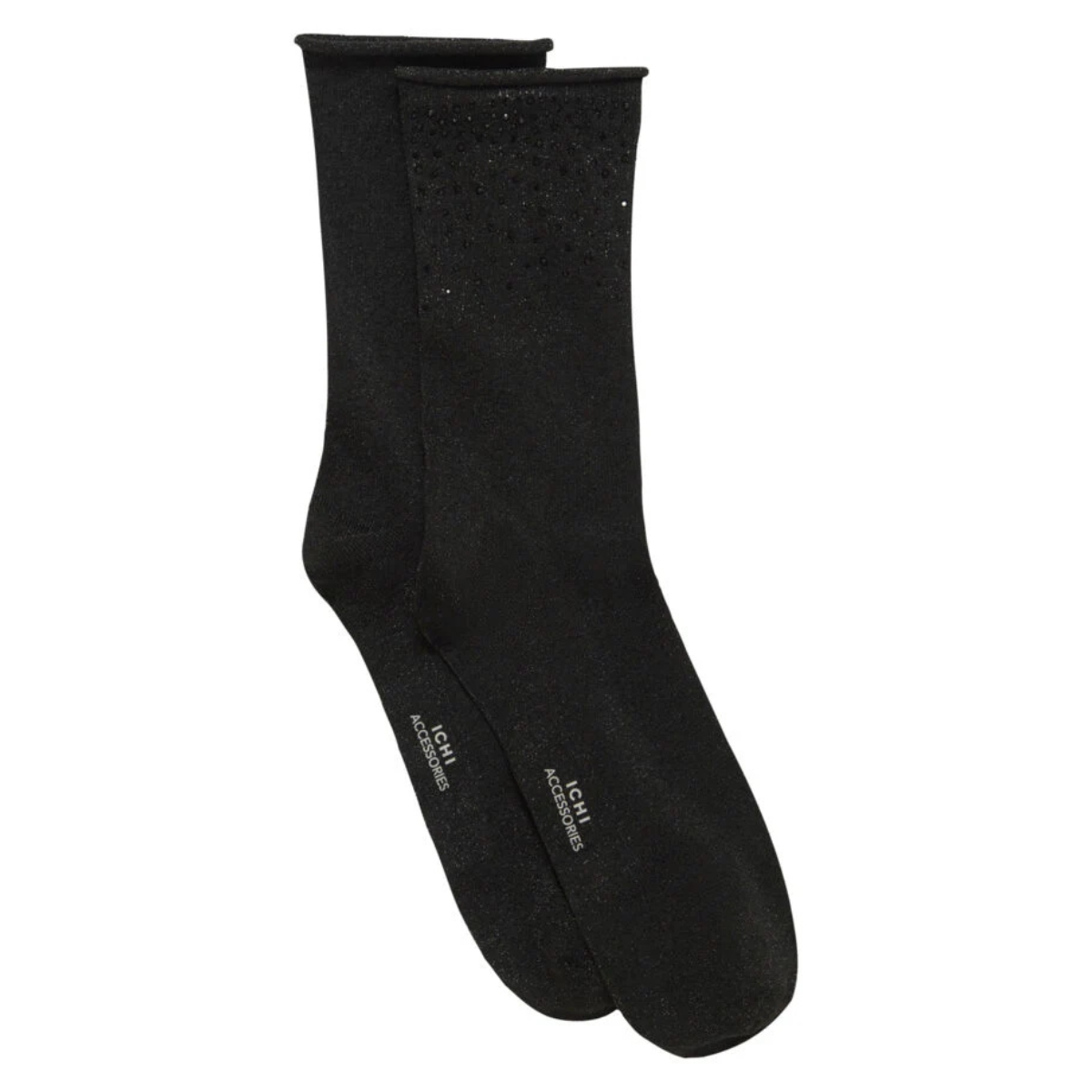 Semina Studded Holiday Socks - Black - Public Mercantile