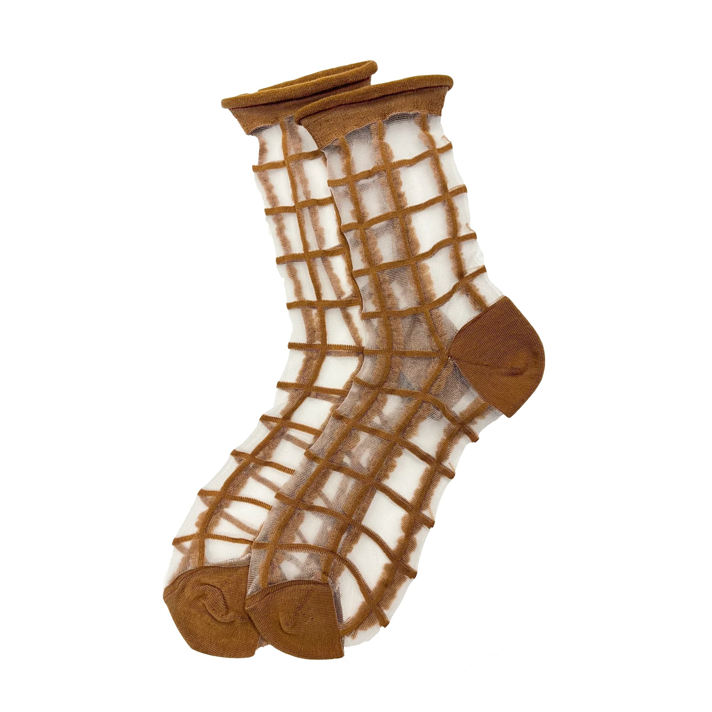 Chaussettes transparentes pour fenêtre française