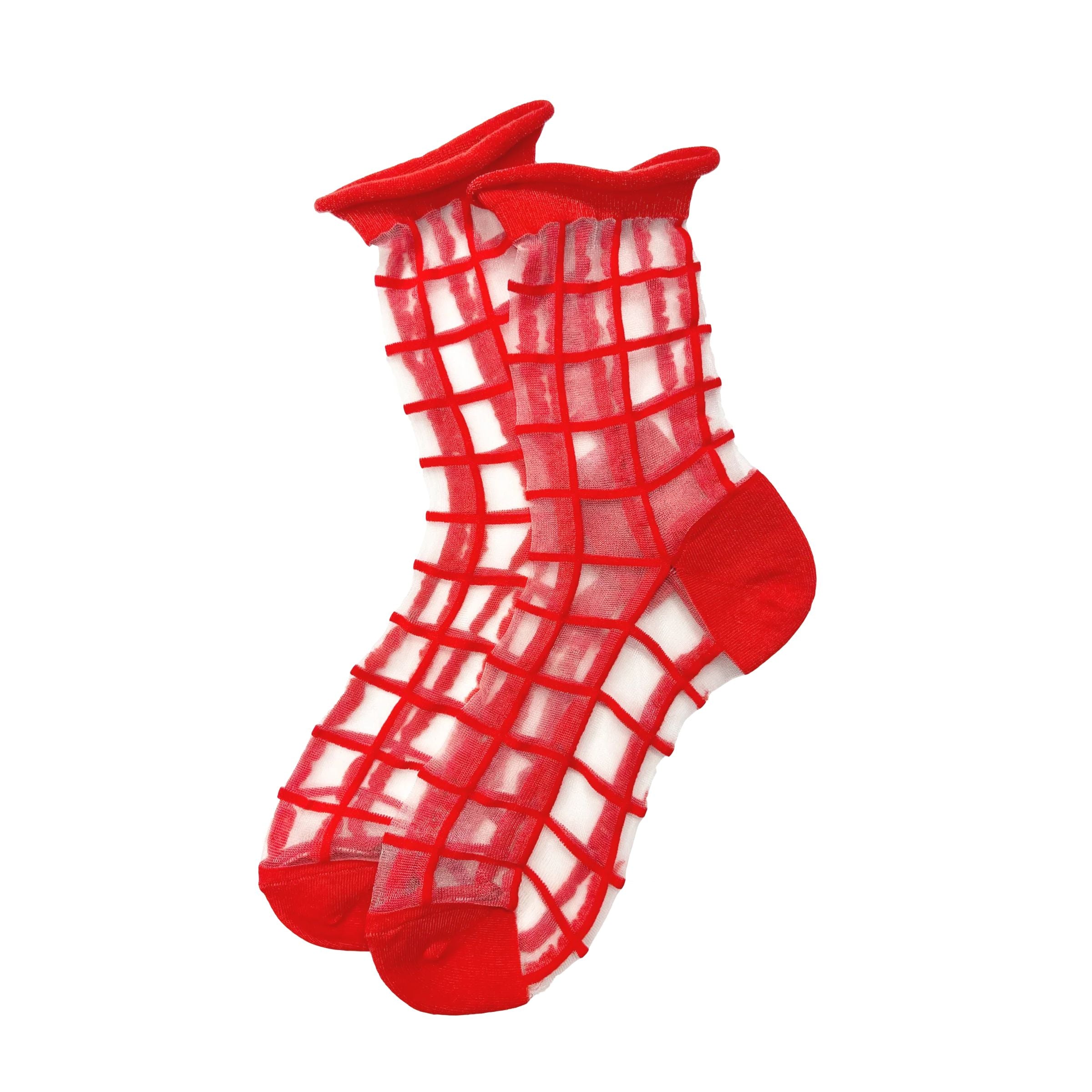 Chaussettes transparentes pour fenêtre française