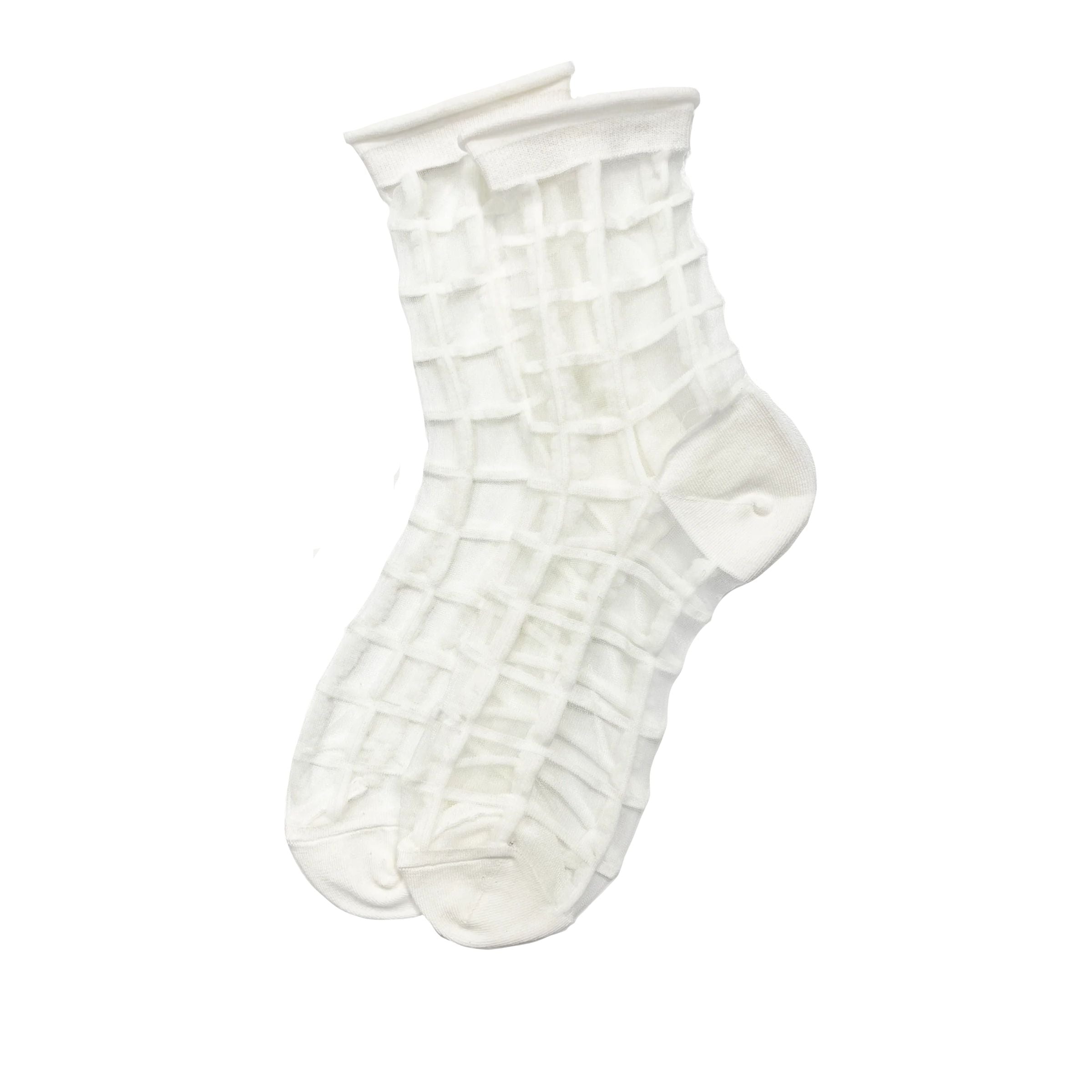 Chaussettes transparentes pour fenêtre française
