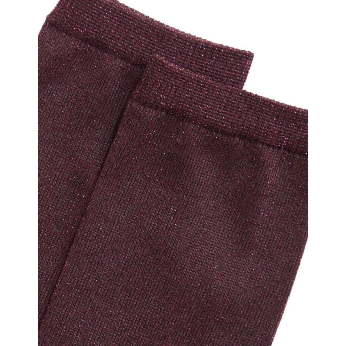 Shimmer Ornament Socks - Fig - Public Mercantile