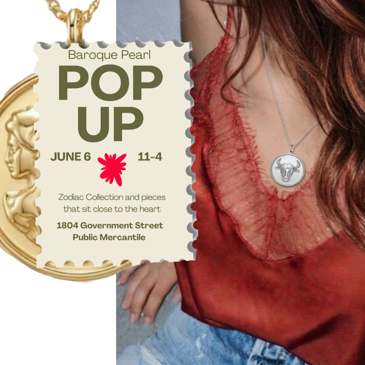 Baroque Pearl Pop Up