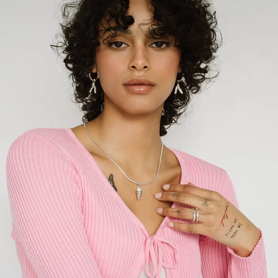 Spire Necklace Silver - Kara Yoo