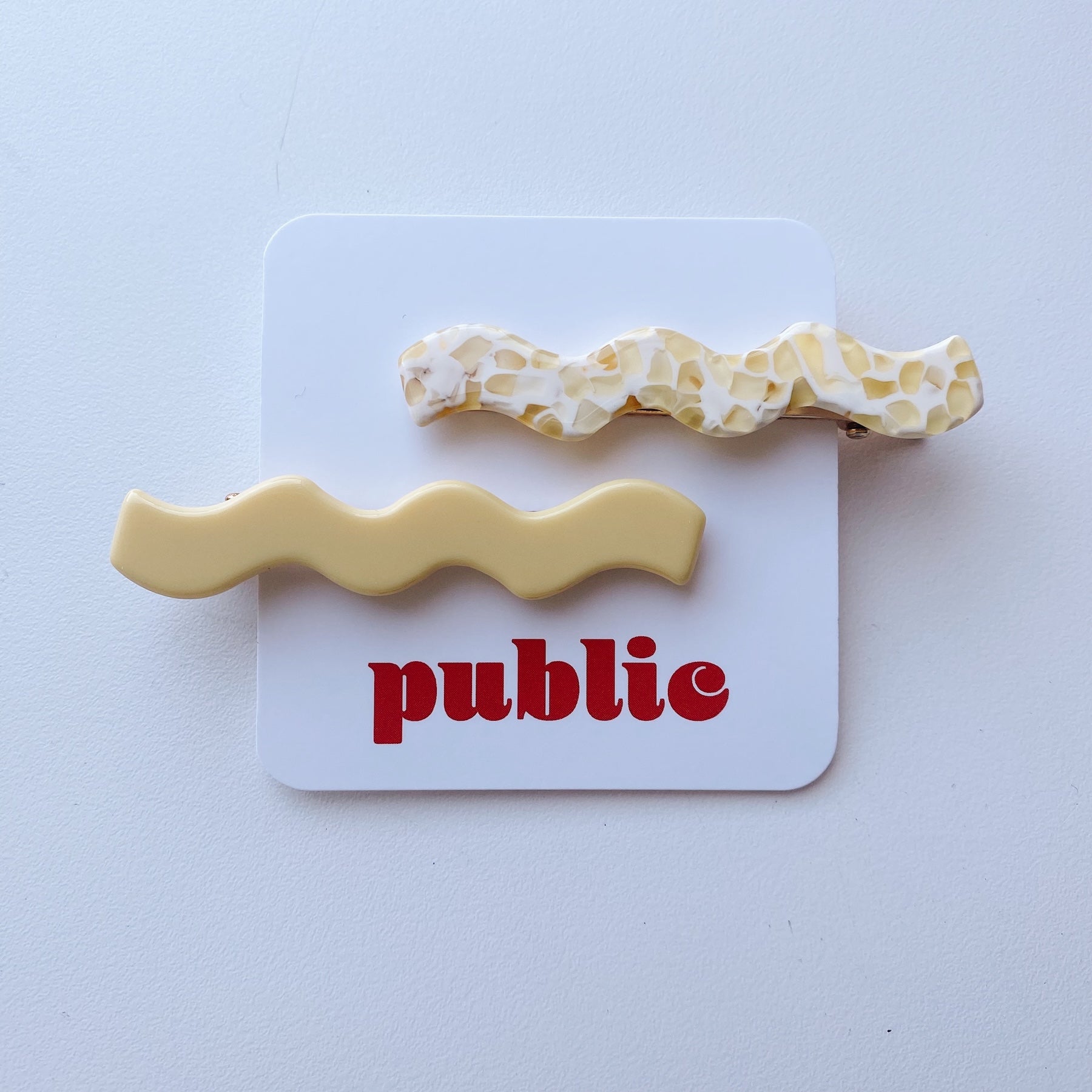 Pince à cheveux Jelly Squiggle