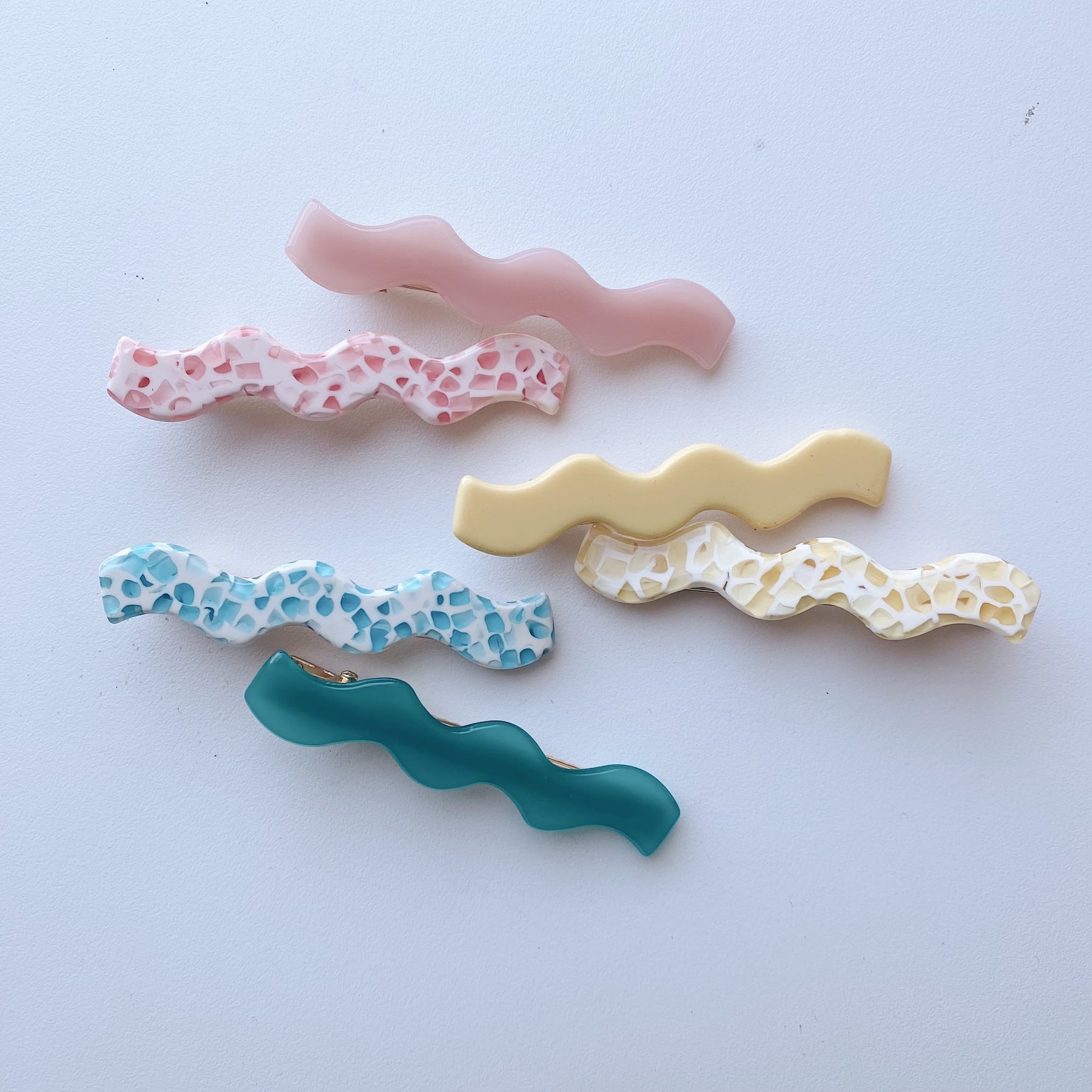 Pince à cheveux Jelly Squiggle