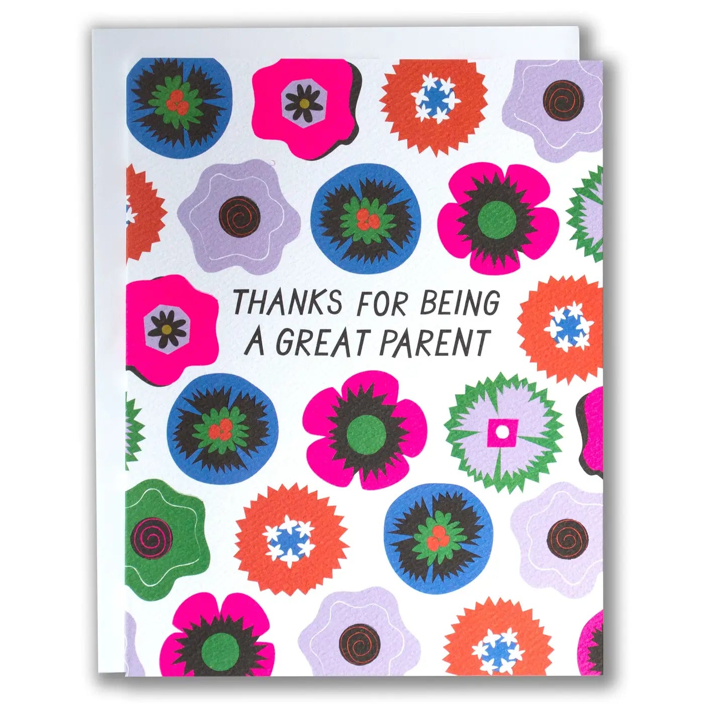 Thanks For Being A Great Parent Millefiori Card - Public Mercantile