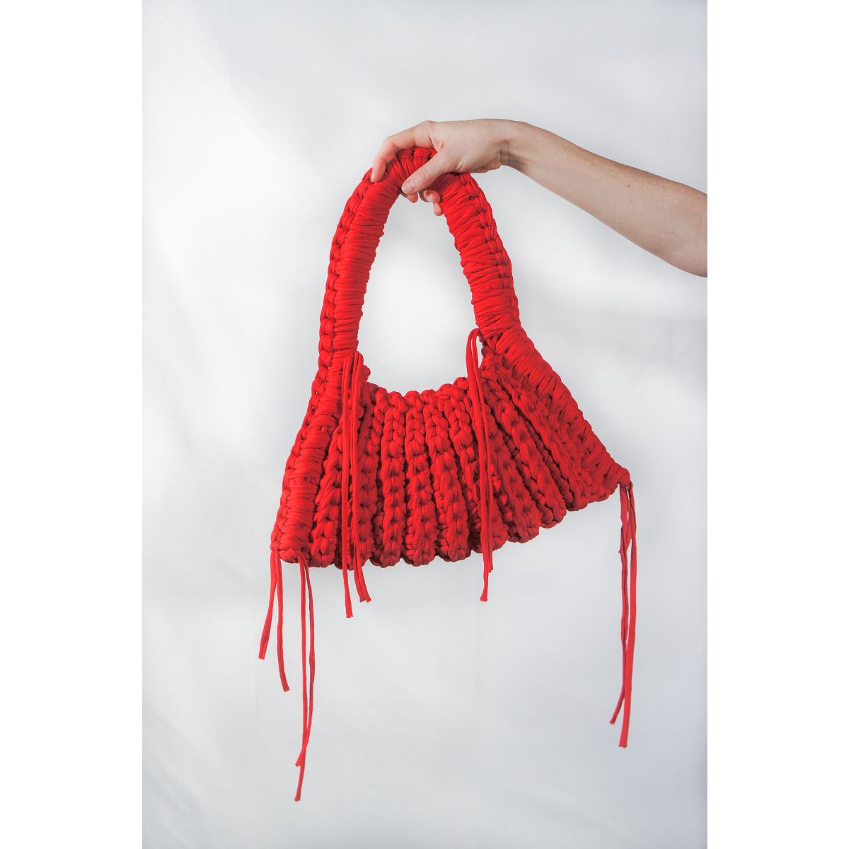 The Dusk Shoulder Bag by Loosends — Red