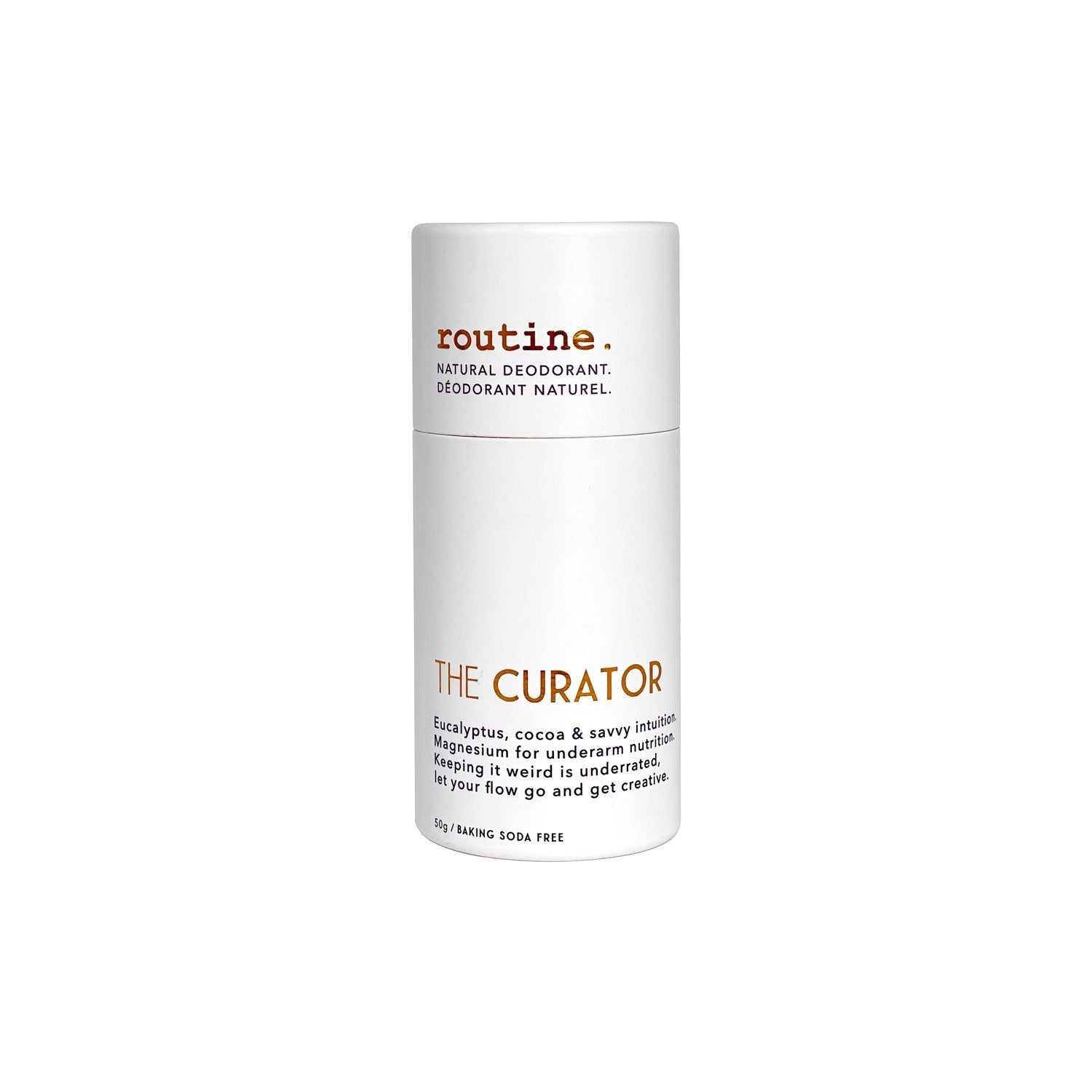 The Curator - Routine Natural Deodorant Stick - Public Mercantile