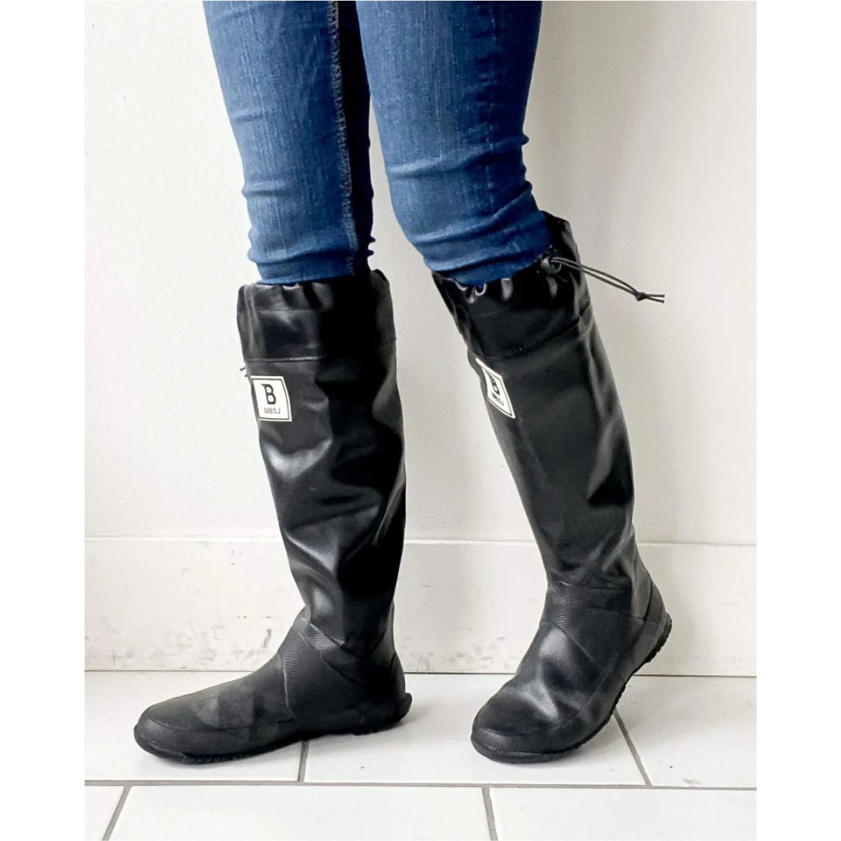 WBSJ Rain Boots — Black (Limited Edition) - Public Mercantile