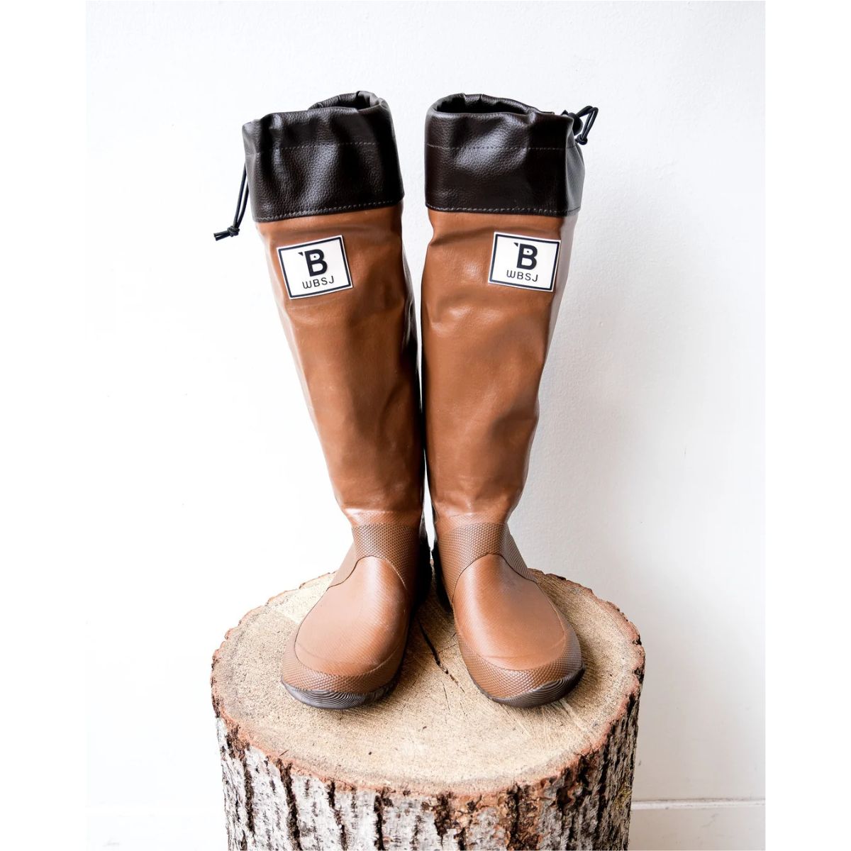 WBSJ Rain Boots — Camel (Limited Edition) - Public Mercantile