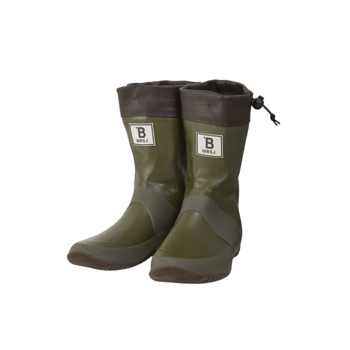 WBSJ Rain Boots — Khaki Short