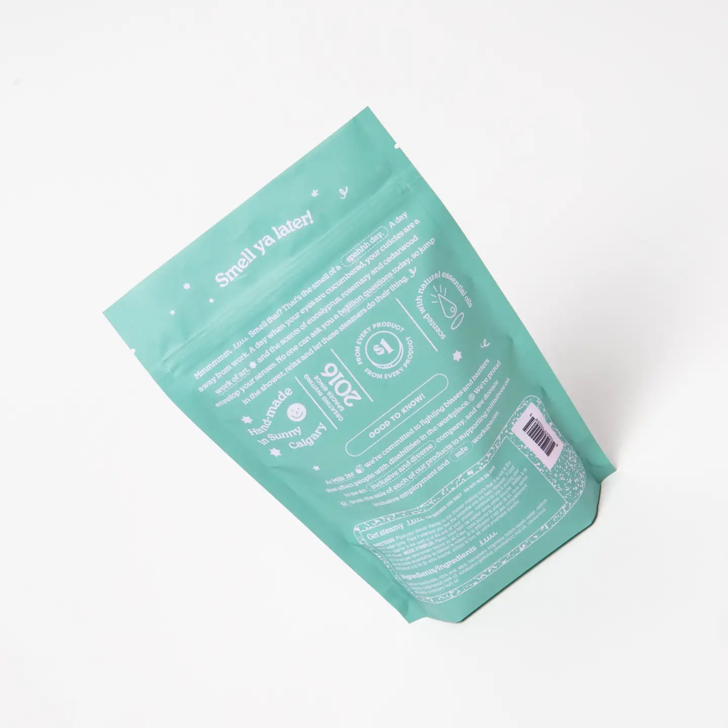 Woodland Shower Steamers — Milk Jar