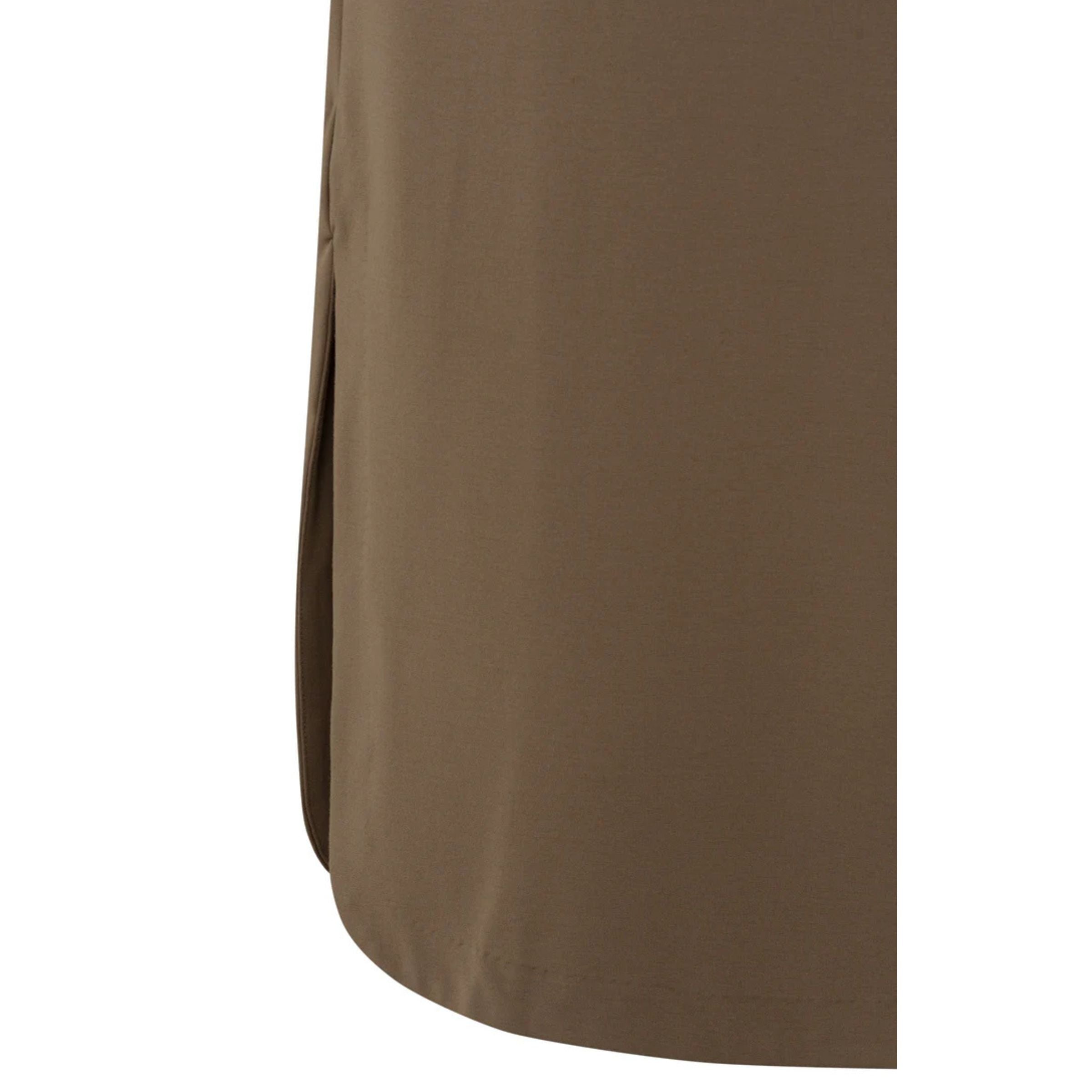 YAYA Jersey Midi Dress — Caribou Brown